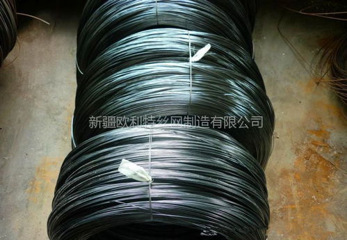 厂家直销优质圆形截面黑铁丝 金属盘条制作而成